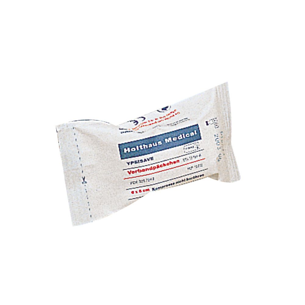 Verbandpäckchen Ypsisave 6x8 cm klein 1 St Verband