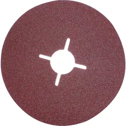 Fiberscheibe WEFRA F-A für Metall Größe: 115x22mm Körnung A80 (50 Stück)