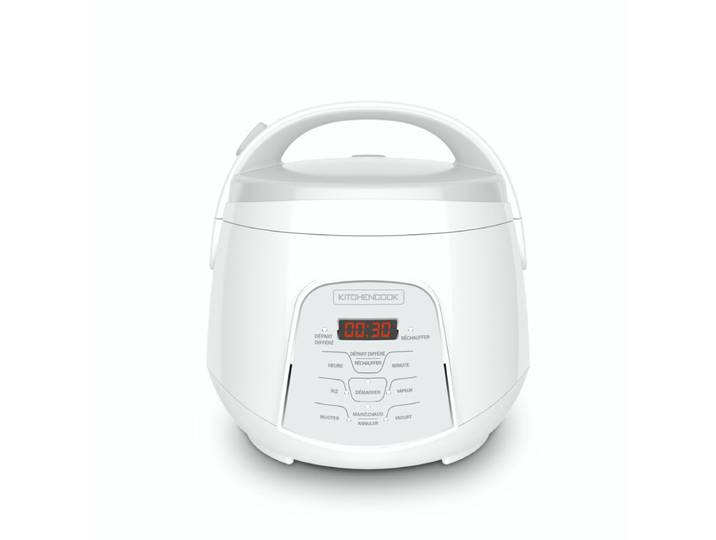 KitchenCook Multicuiseur 2 L - Modèle Kyoto - Blanc