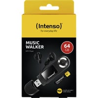 Music Walker, MP3-Player schwarz, 64 GB