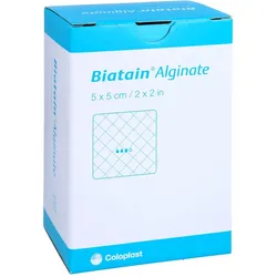 Biatain Alginate Kompressen 5x5 cm