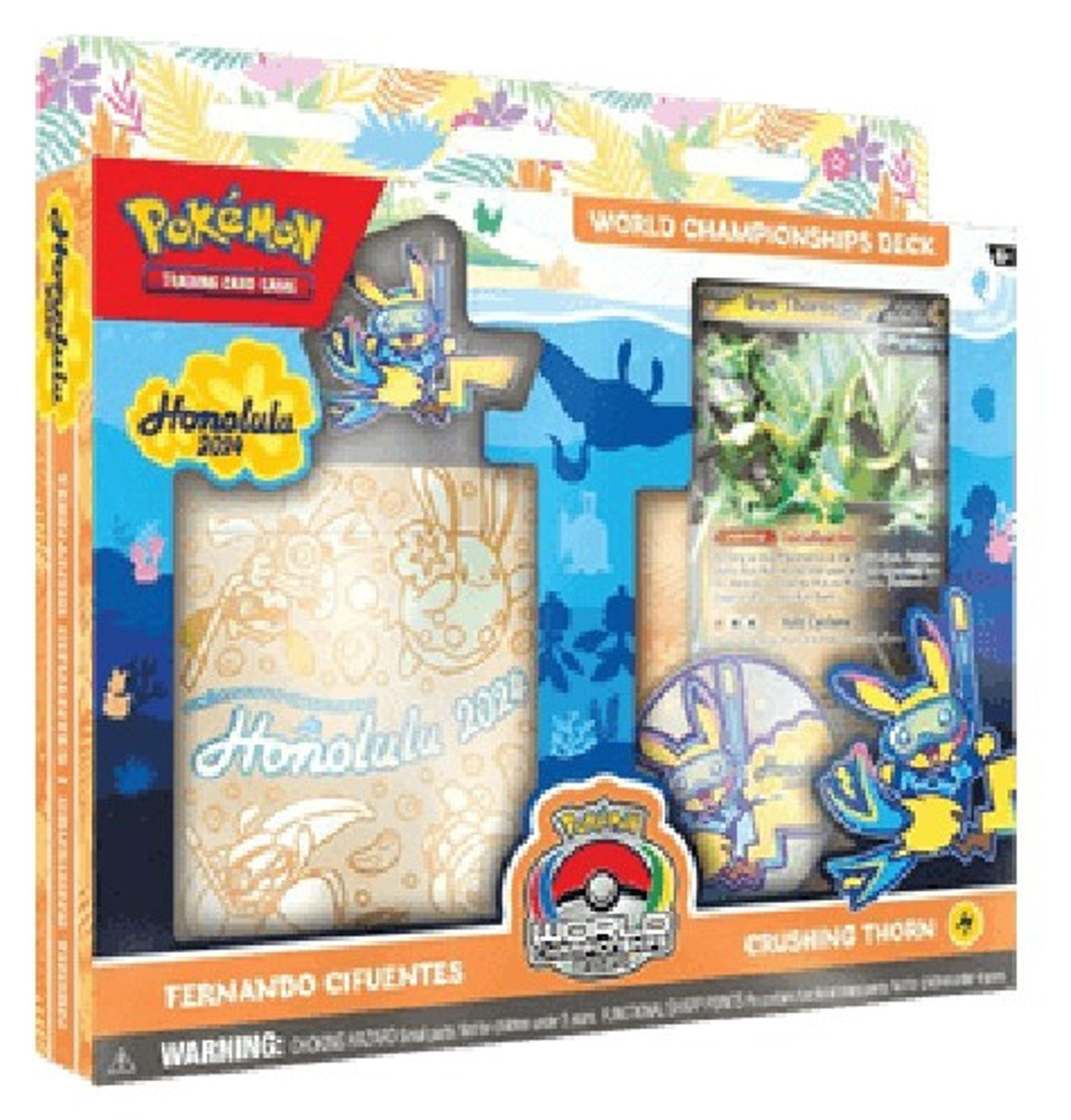 Pokemon WCD 2024 Fernando Cifuentes Crushing Thorn van The Pokemon Company