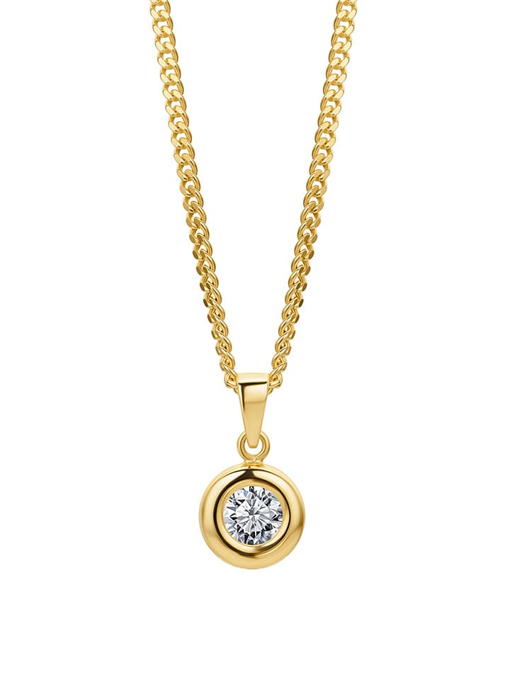 Revoni Gold-Anhänger mit Diamant - onesize