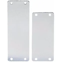 Rittal Cover plates for connector cut-outs for 24-pole cut-outs, Serverschrank Zubehör, Grau