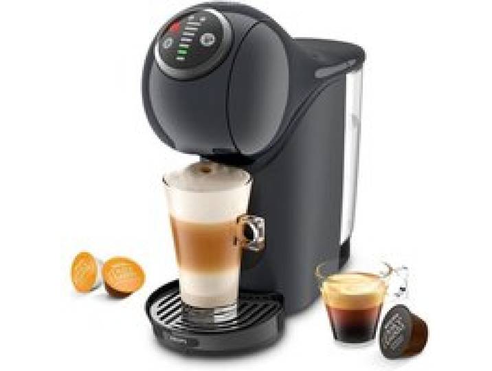 Krups Genio S Plus Machine À Café Capsules 15 Bars Multi-Boissons Fonction XL Réservoir 0 8 L Arrêt Automatique Gris