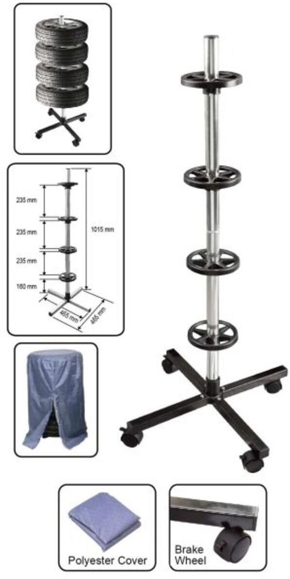 Armazenamento, armazenamento de pneus PROFITOOL TRF8402