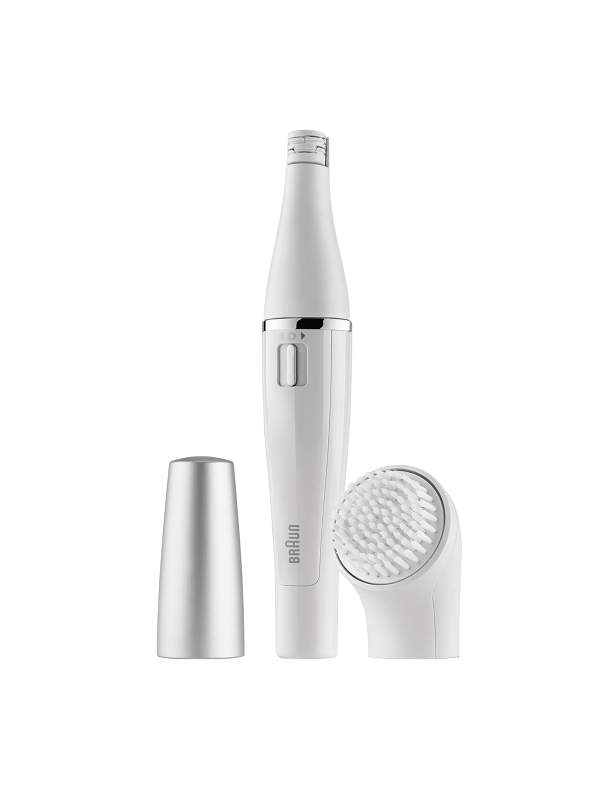 Braun Epilierer Face 810 Facial Epilator and Facial Cleansing Brush plus Additional Battery