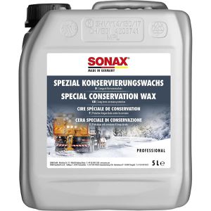 Sonax Korrosionsschutz Spezial Konservierungswachs, Kanister, Langzeitschutz, Sprühwachs, 5 Liter