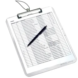 herlitz Klemmbrett easy orga DIN A4 glasklar