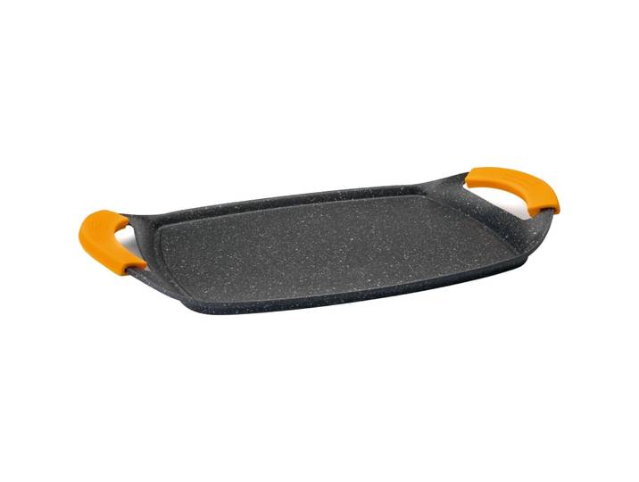 Grillpfanne Ibili schwarz Aluminium B 22 cm - Grillpfanne