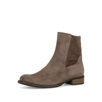 Stiefelette GABOR "Sportliche Stiefelette", Damen, Gr. 42,5, braun, Schuhe Stiefelette