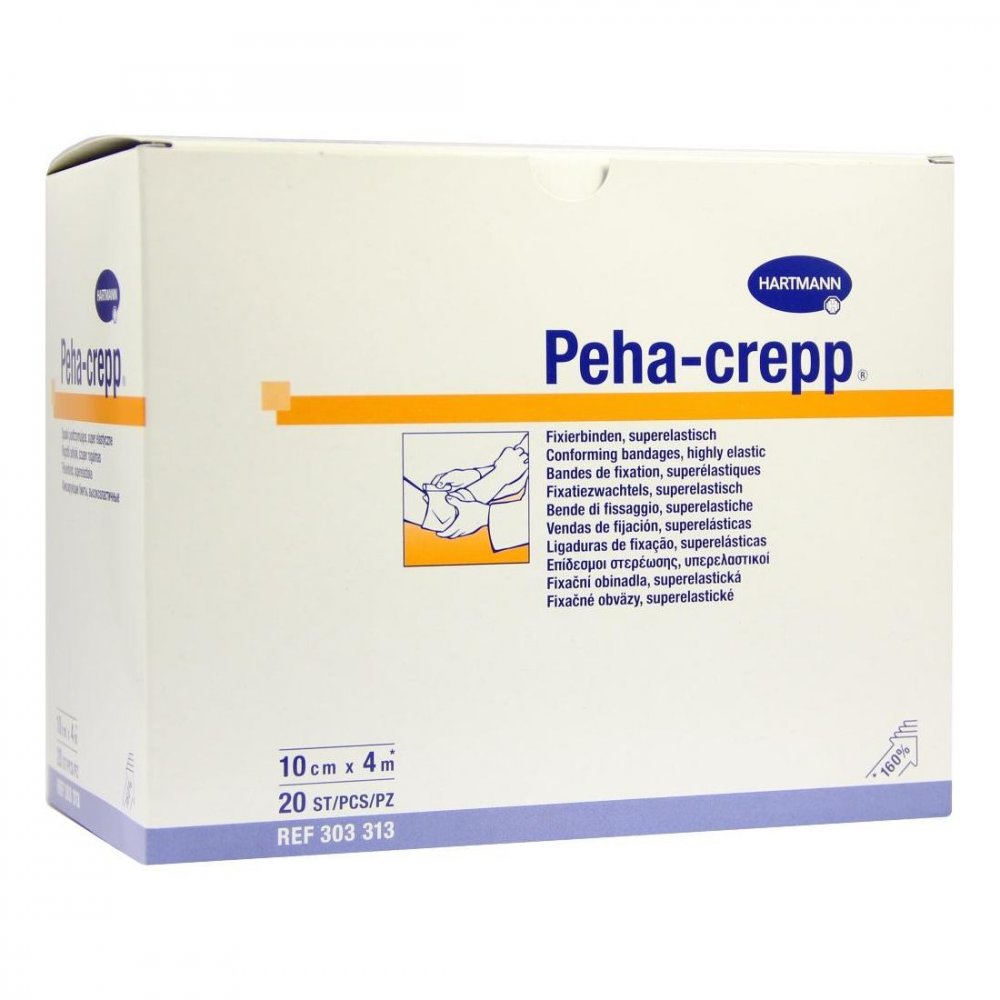 PAUL HARTMANN AG Peha Crepp Fixierbinde 10 Cmx4 M 03664628