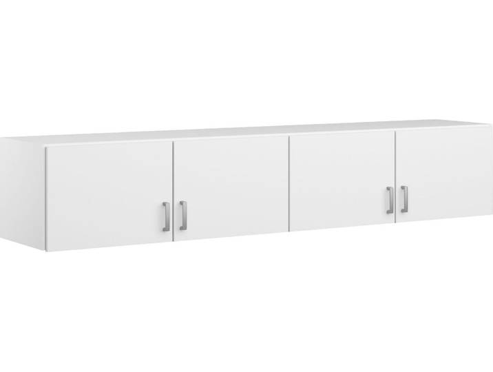 Schrankaufsatz RAUCH Bremen , weiß (weiß uni), B:181cm H:39cm T:54cm, Holzwerkstoff, Möbelaufsätze, Schrankaufsatz