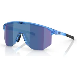 Bliz, Unisex, Sportbrille, Hero Small (Blue transparent, Smoke/Blue Multicolor), Blau, Transparent