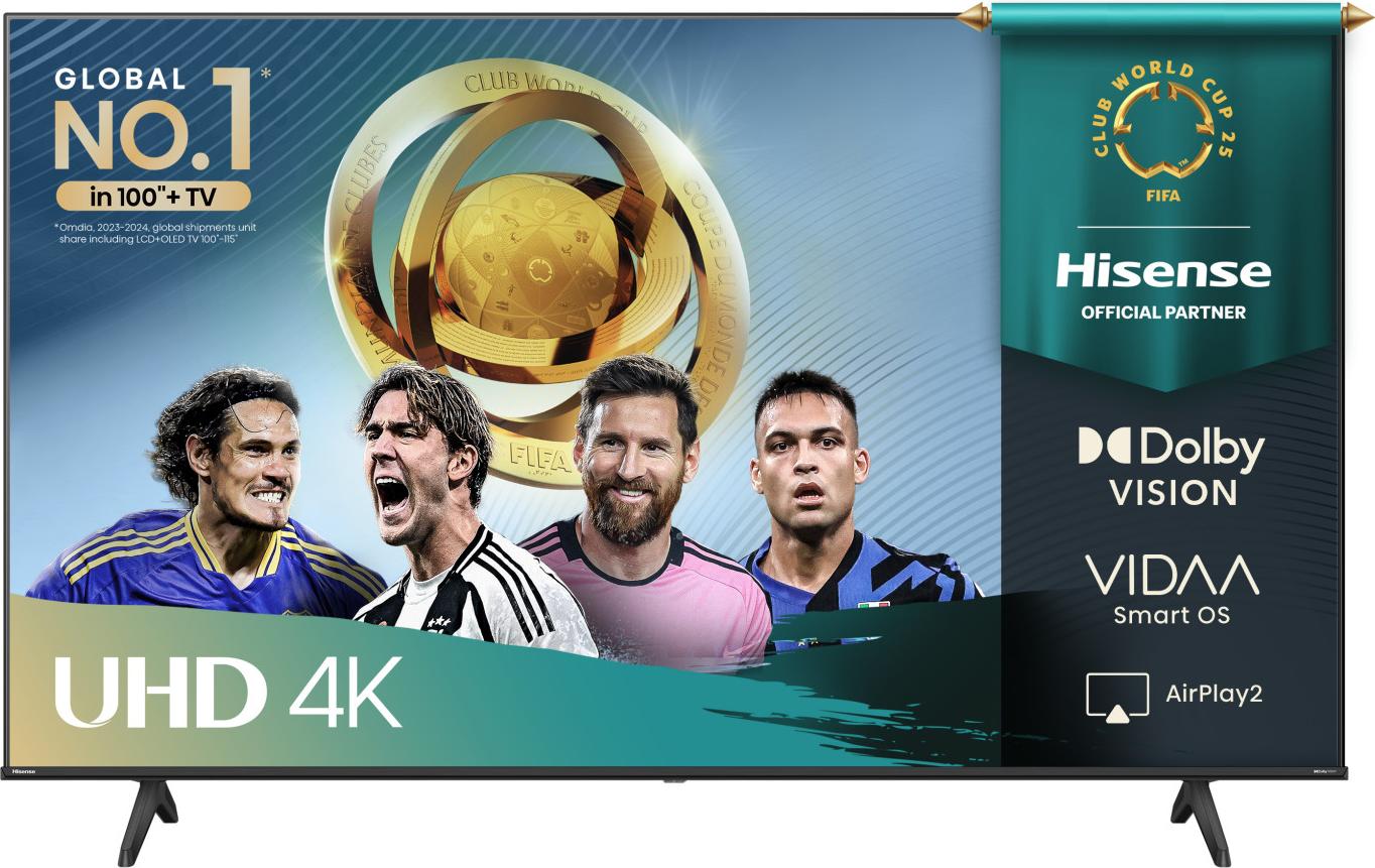 Hisense 55A6Q, 139,7 cm (55"), 3840 x 2160 Pixel, LED, Smart-TV, WLAN, Schwarz