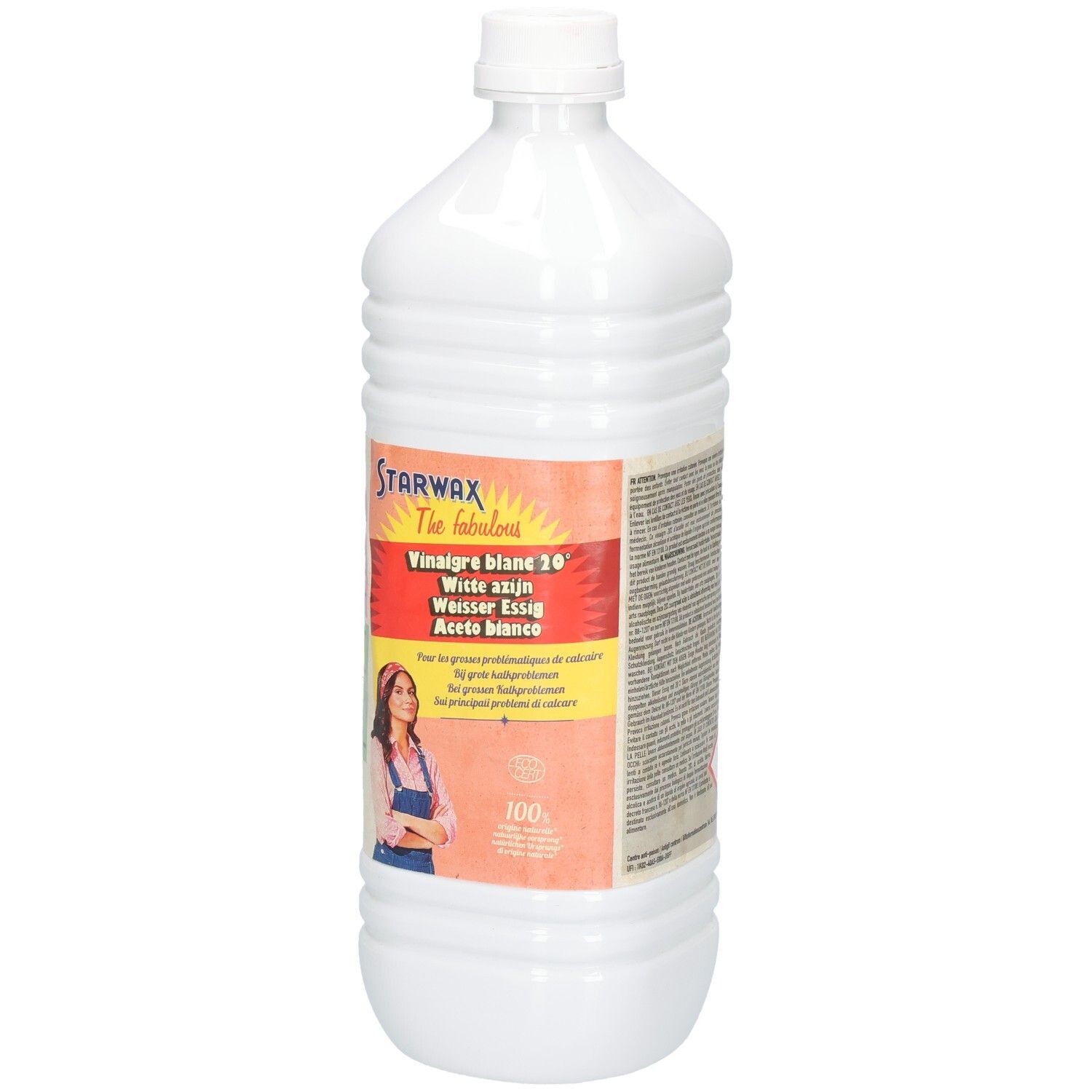 Starwax the fabulous weisser Essig 20° o Duft 1 lt l Liquidum