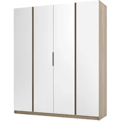 KLEIDERSCHRANK Nehir Eiche Evoke 200 cm - 4T Modern mit 4 Spiegeln