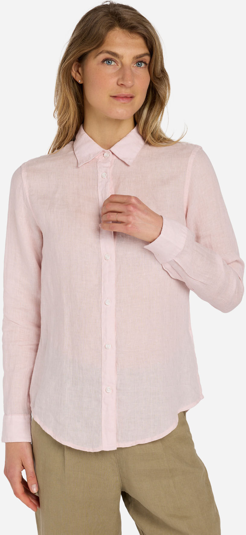 Best Company Collezione Lino W - Camicia - Donna - Rosa L