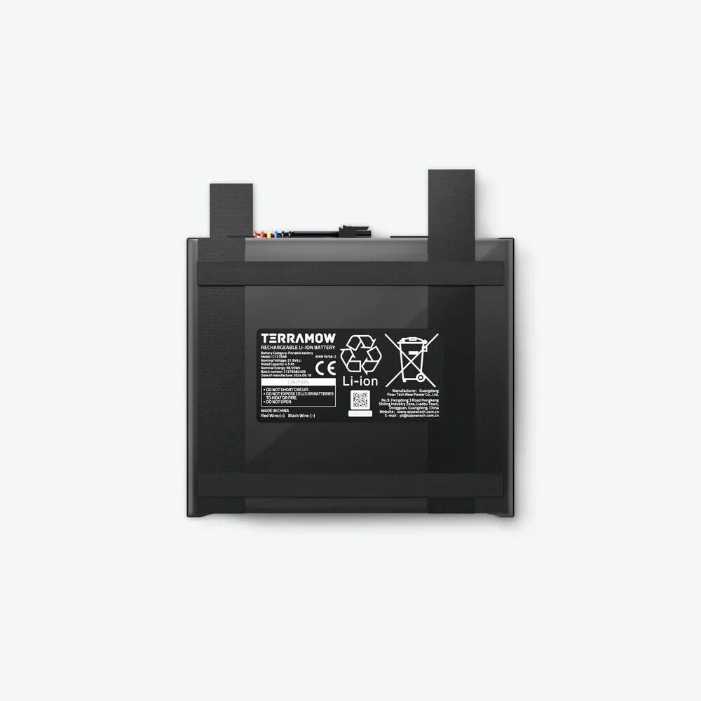 Akku "Terramow V600 Lithium-Ionen 24 V 84.36 Wh", schwarz (bunt), 3.100mAh, Akkumulatoren, Akku bunt 3.100mAh