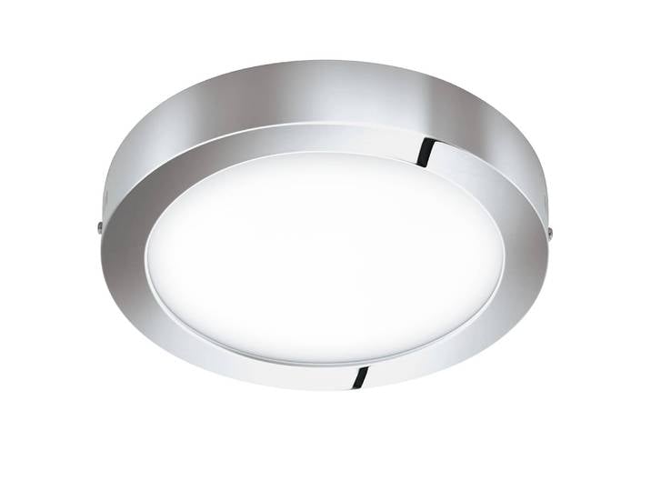 Plafonnier III Ø 30cm Argenté PMMA LED Module LED
