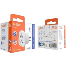 Scape Travel, Steckdosenleiste, Steckdosenleiste 830US Kunststoff 10 A (NEMA 1-15R)