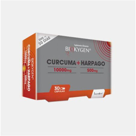 BIOKYGEN CURCUMA + HARPAGO 30 CAPSULAS