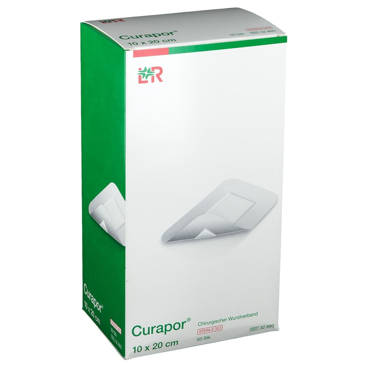 Curapor Wundverband steril chirurgisch 10x20 cm 50 St Pflaster