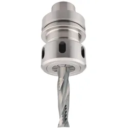 Aigner VHW-Schlichtfräser 12x42/90mm S12 Z2 rechts negativer Drall HSK-F 63 Spannzangenfutter