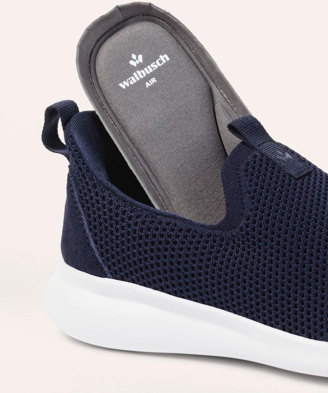 Walbusch Aktiv-Slipper leicht & luftig, noch offen: Größenlauf, Farbe Blau, 36, einfacher Einstieg federleicht Damen