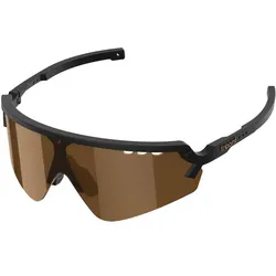 Tripoint, Unisex, Sportbrille, sonnenbrille chobe (Matt Black, Braun, Bronze Multilayer), Schwarz