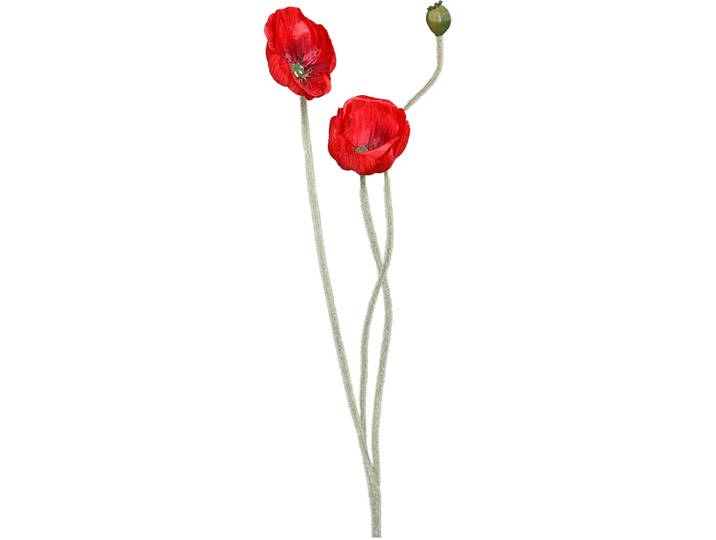 Kunstblume Urban rot Kunststoff H 73 cm - Kunstblume