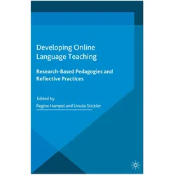 Developing Online Language Teaching, Fachbücher von U. Stickler, Regine Hampel