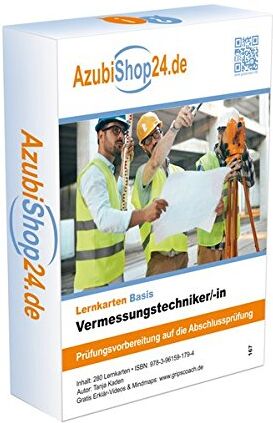 Tanja Kaden - Lernkarten Vermessungstechniker /-in Prüfung Prüfungsvorbereitung: Prüfung Vermessungstechnikerin Prüfungsvorbereitung Ausbildung - Preis vom 09.10.2026 07:28:09 h