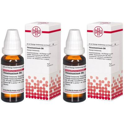 Thiosinaminum D 6 Dilution 2x 2x20 ml