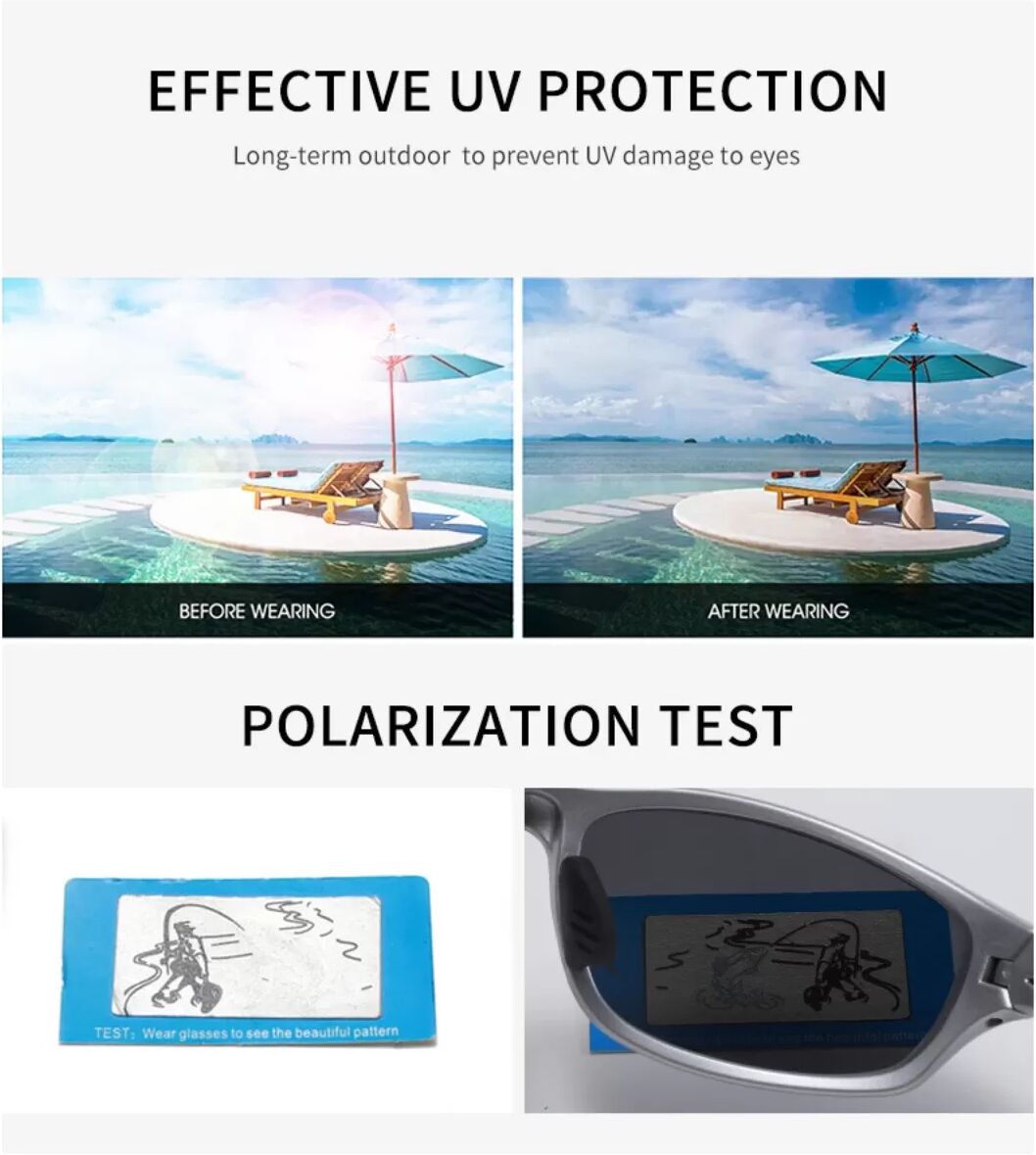 INF Polarisierte Sport-Sonnenbrillen 3er-Set – Schwarzer Rahmen: graue Linse, blau beschichtete Linse, rot beschichtete Linse