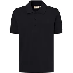 Kinder Poloshirt Bio-Baumwolle "545" - 110/116 - schwarz