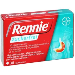 Rennie zuckerfrei