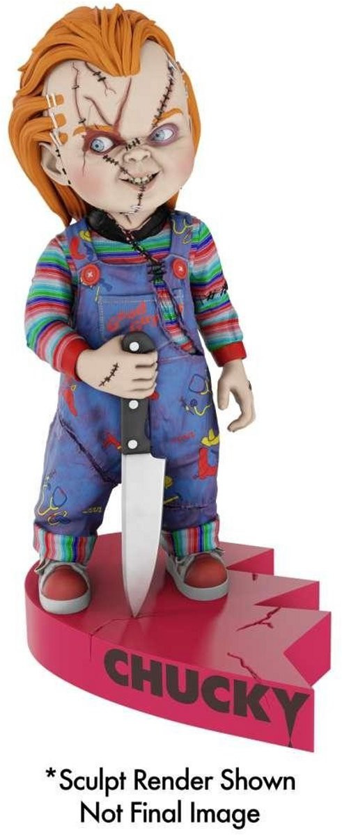 Bride of Chucky Chucky Heart Connect Headknocker 17 cm