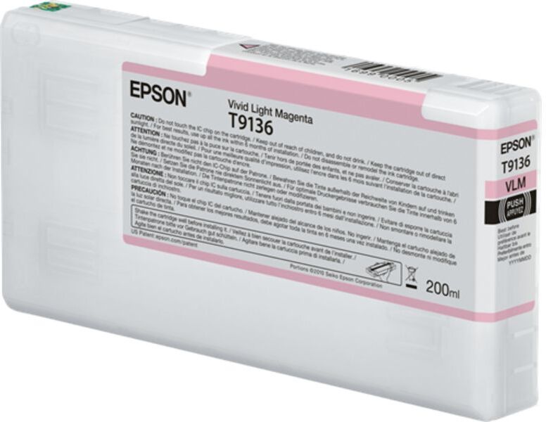 Epson T9136 - Magenta clair - Cartouche d'encre