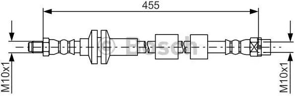 Bosch 1 987 481 783 Bremsschlauch