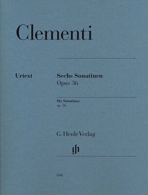Henle Verlag Clementi Sechs Sonatinen