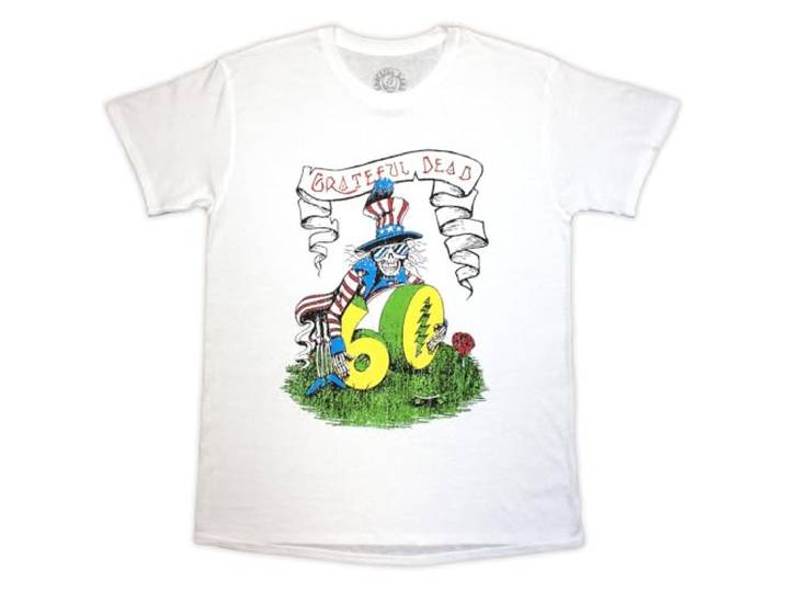 Grateful Dead 60th Rose Pose T Shirt M