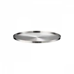 blomus Tablett Peasy Ø 38 cm Edelstahl Silber L (Large)