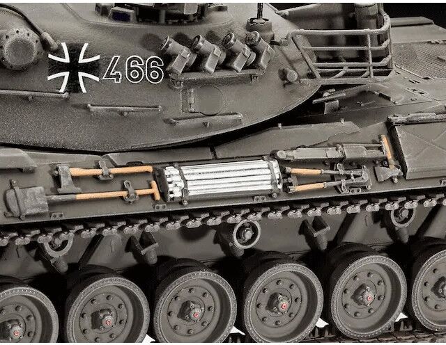 Maquette LEOPARD 1 Char militaire Level 4 échelle 1:35 - Revell