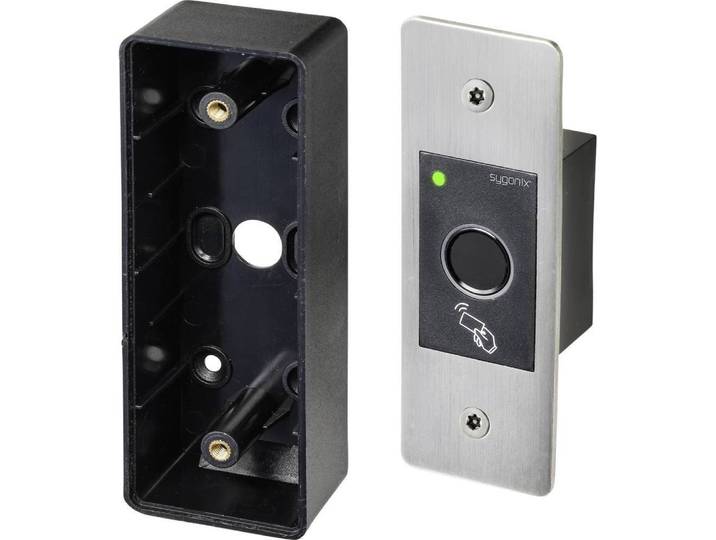 Sygonix SY-4760952 Système d'accès Fingerprint/RFID encastré 12 V/DC\, 18 V/DC IP66 (SY-4760952)