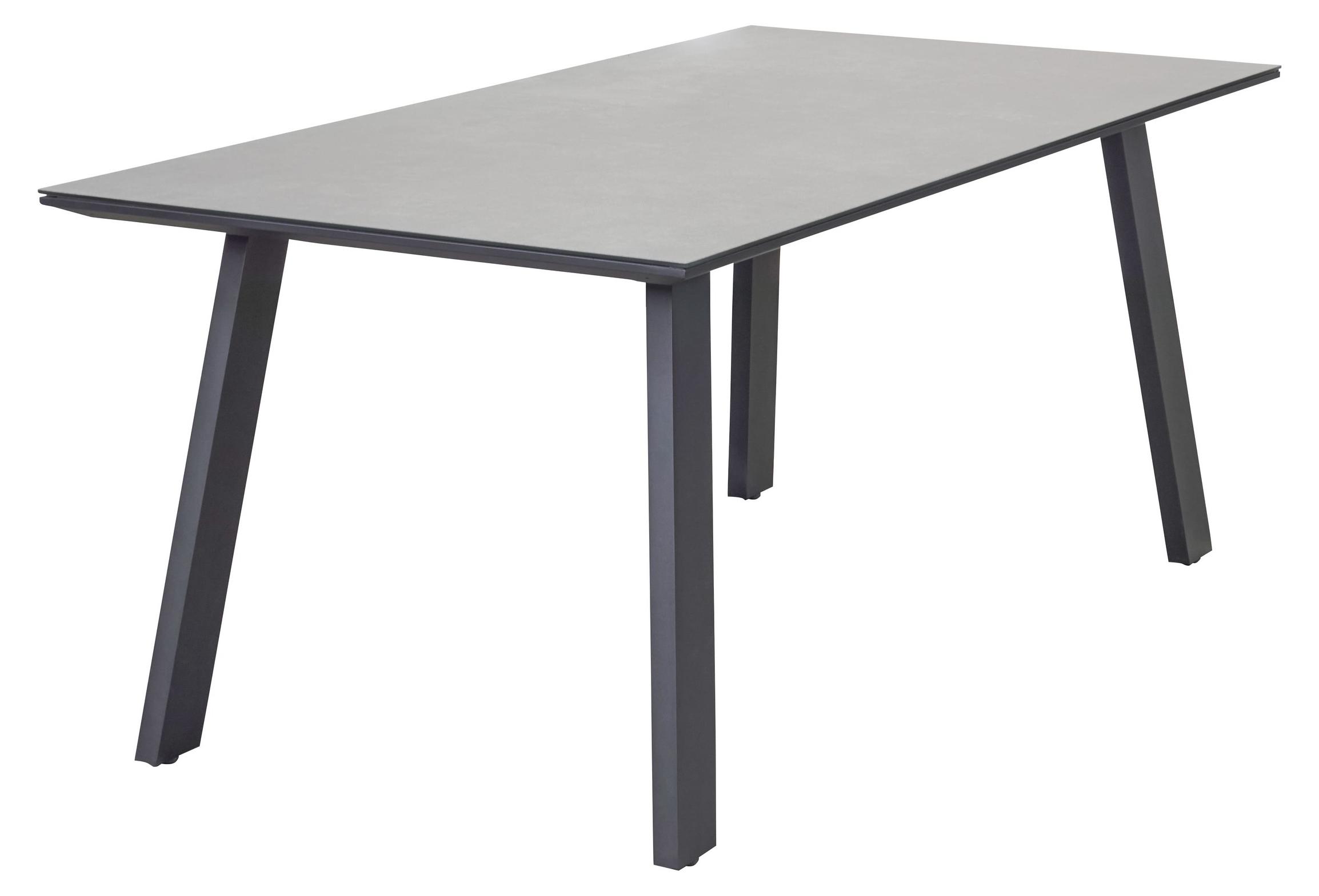 LC Garden "Sunrest" Gartentisch Beton-Optik 180x90cm Terrassentisch