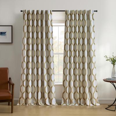 Threadmade Renzo Rod Pocket Back Tab Window Curtain