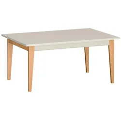 COUCHTISCH Charlott mit Holzfüßen, 90x40 cm