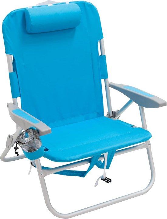 Famanu Strandstuhl Extra Hoch, Verstellbar und Leicht - 13 Zoll Sitzhöhe
