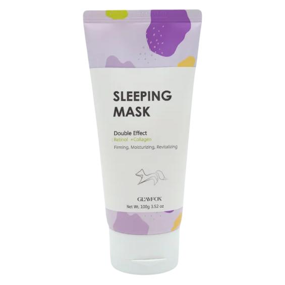 Glamfox Double Effect, Festigung und Hydratation, Über Nacht, Crememaske, Für das Gesicht, 100 ml (100 ml) (74706685)